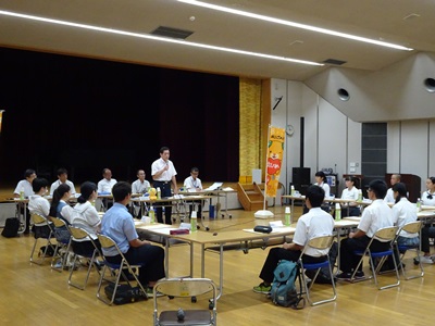 8月3日（金曜日）高校生との知事とみんなの愛顔でトーク（松山市）の画像