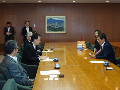 8月31日（金曜日）札幌市副市長訪問（北海道）の画像